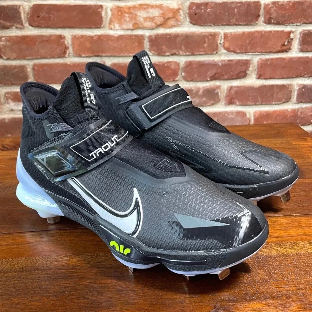 Nike‎ Force Zoom Trout 8 Elite Men Baseball Cleats CZ5913-010 Black Size 8 NEW